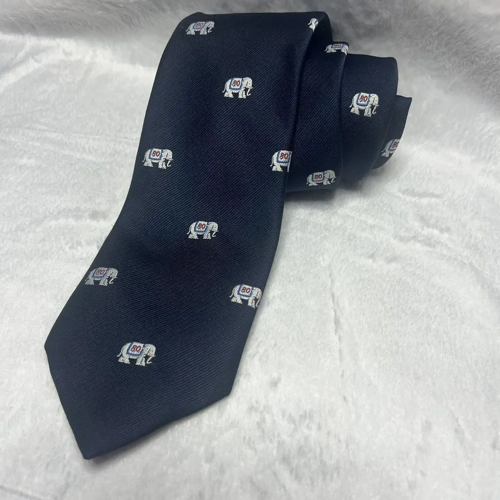 Men's Allyn Neckwear Tie Navy Blue